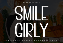 Smile Girly Font Poster 1