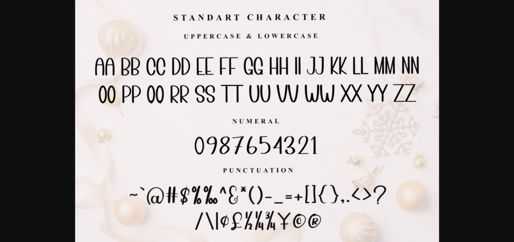 Smile Girly Font Poster 7