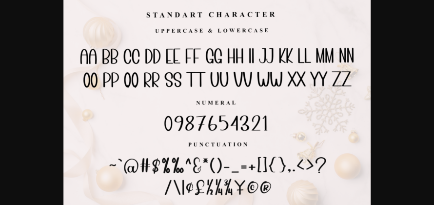 Smile Girly Font Poster 7