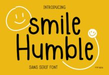 Smile Humble Font Poster 1