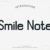 Smile Note Font