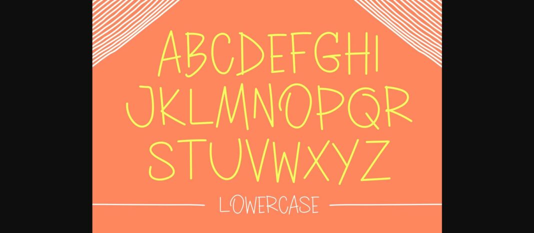Smiley Happiness Font Poster 6