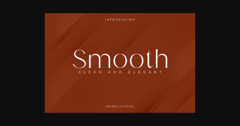 Smooth Font Poster 3