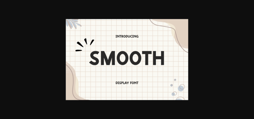 Smooth Font Poster 1