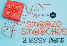 Smooze Smooches Font Poster 1