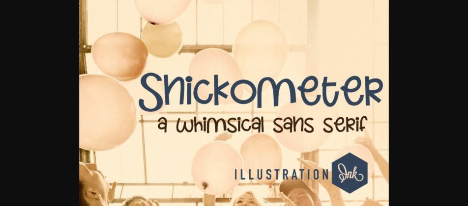 Snickometer Font Poster 1