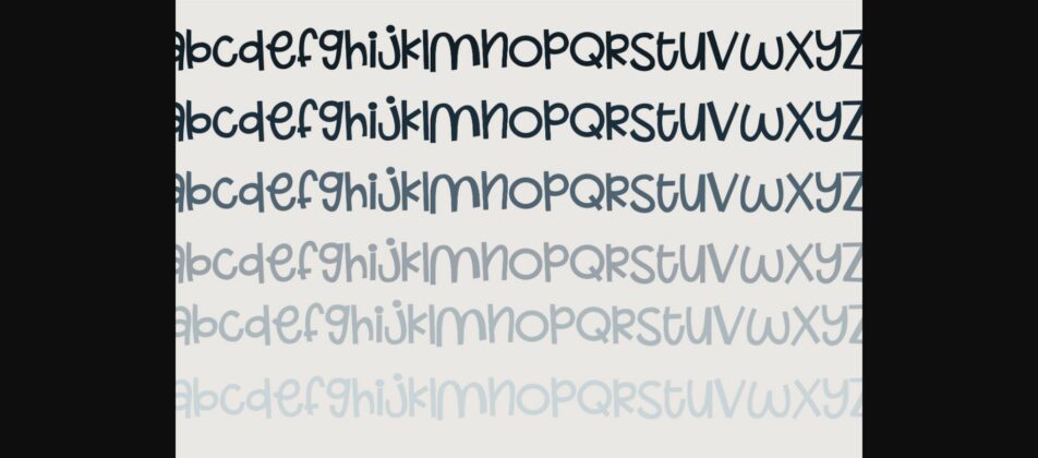 Snickometer Font Poster 7