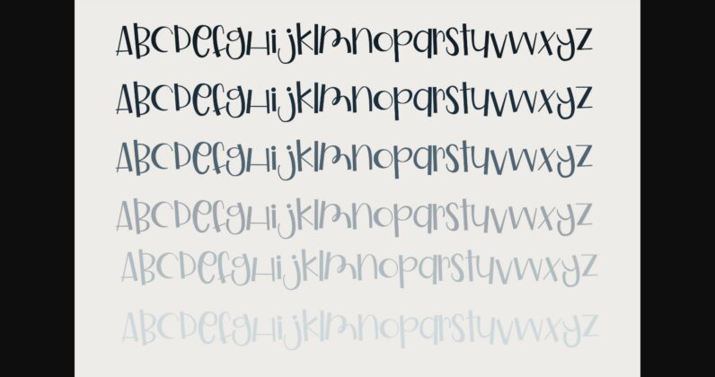 Snooze Button Font Poster 7