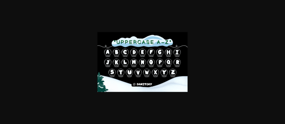 Snowball Font Poster 7