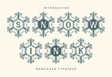 Snowink Font Poster 1