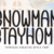 Snowman Stayhome Font