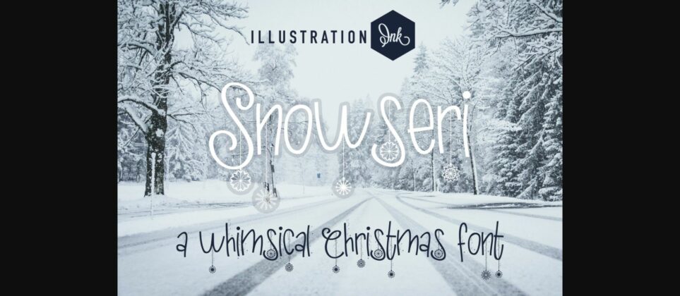 Snowseri Font Poster 3