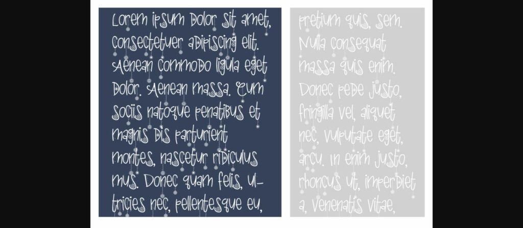 Snowseri Font Poster 6