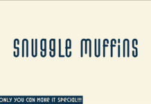 Snuggle Muffins Font Poster 1
