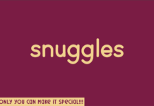 Snuggles Font Poster 1