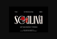 Soalina Font Poster 1