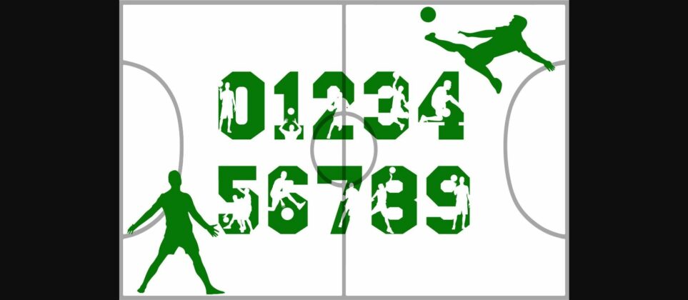 Soccer Font Poster 5