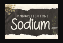 Sodium Font Poster 1