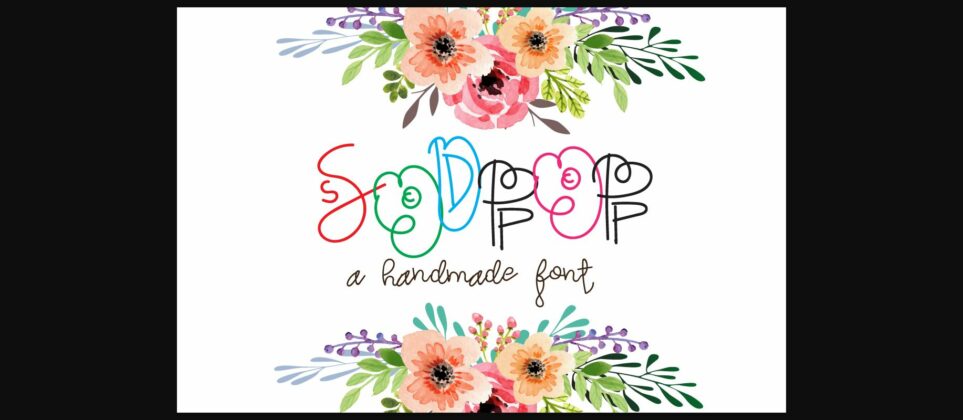 Sodpop Font Poster 3