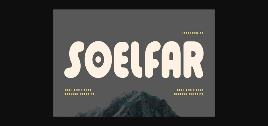 Soelfar Font Poster 3