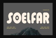 Soelfar Font Poster 1