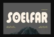 Soelfar Font Soelfar Font Poster 1