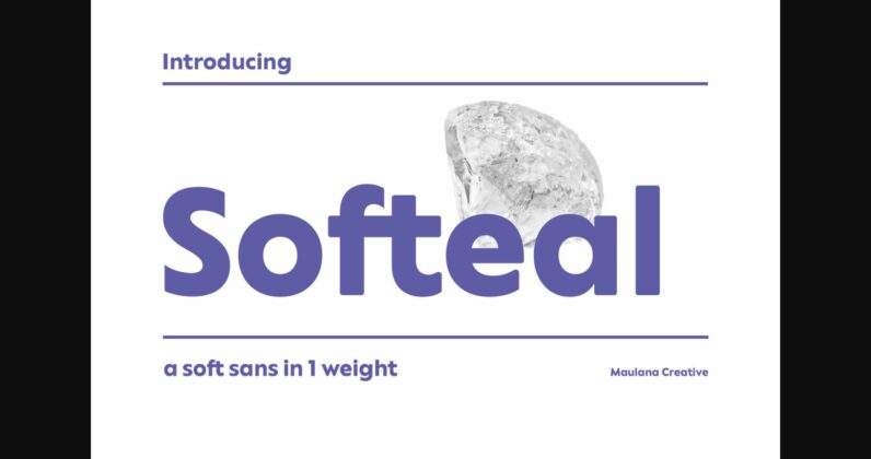 Softeal Font Poster 3