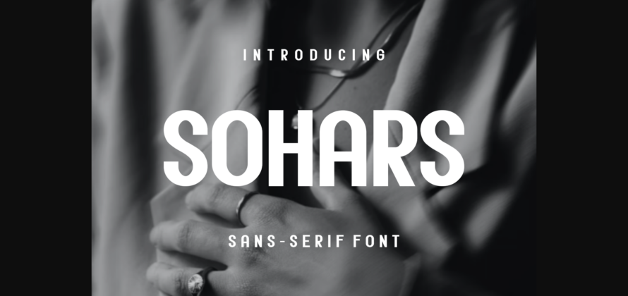 Sohars Font Poster 3