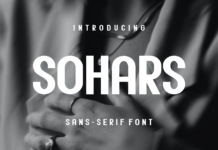 Sohars Font Poster 1