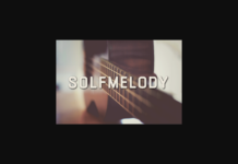 Solfmelody Font Poster 1