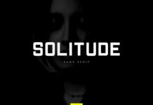 Solitude Font Poster 1