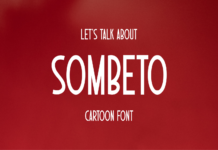 Sombeto Font Poster 1