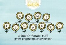 Someflowers Font Poster 1