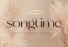 Songtime Font Poster 1