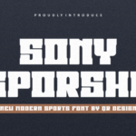Sony Sporshe Fonts