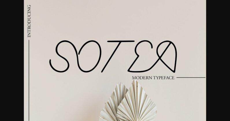 Sotea Font Poster 3