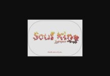 Soul King Font Poster 1