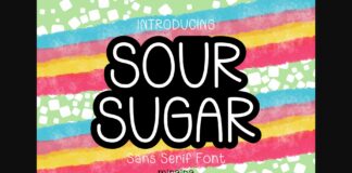 Sour Sugar Font Poster 1