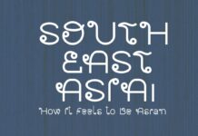 Southeast Asia Font Poster 1