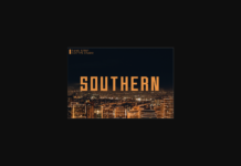 Southern Font Poster 1