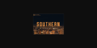 Southern Font Poster 1