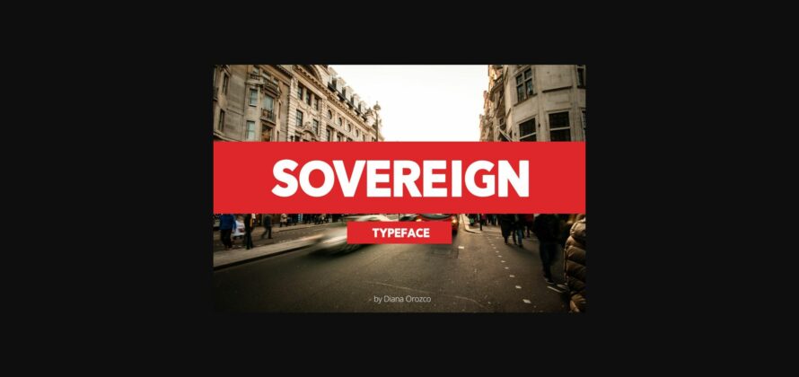 Sovereign Font Poster 3