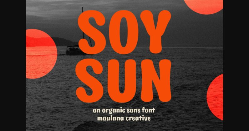 Soysun Font Poster 3