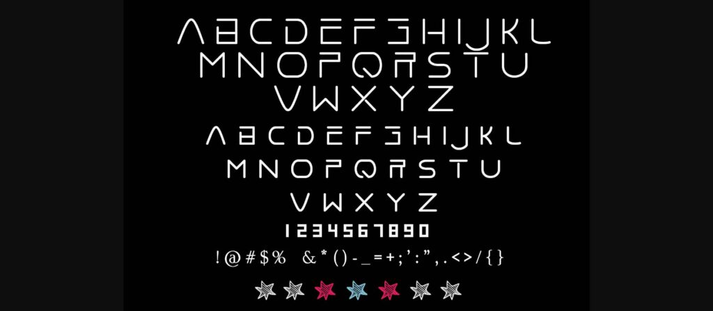 Space Cake Font Poster 7