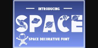 Space Font Poster 1