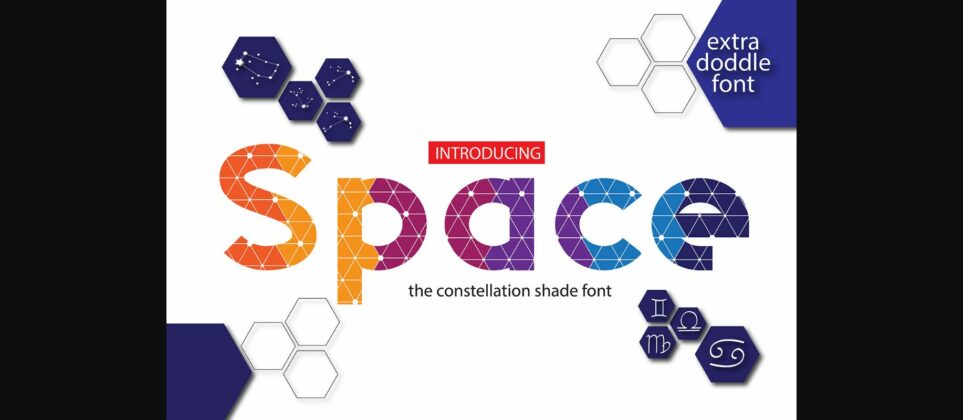 Space Font Poster 3