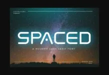 Spaced Font Spaced Font Poster 1