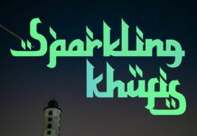 Sparkling Khufis Font Poster 1