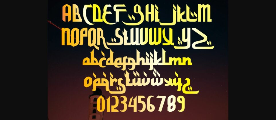 Sparkling Khufis Font Poster 9