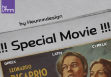Special Movie Font Poster 1